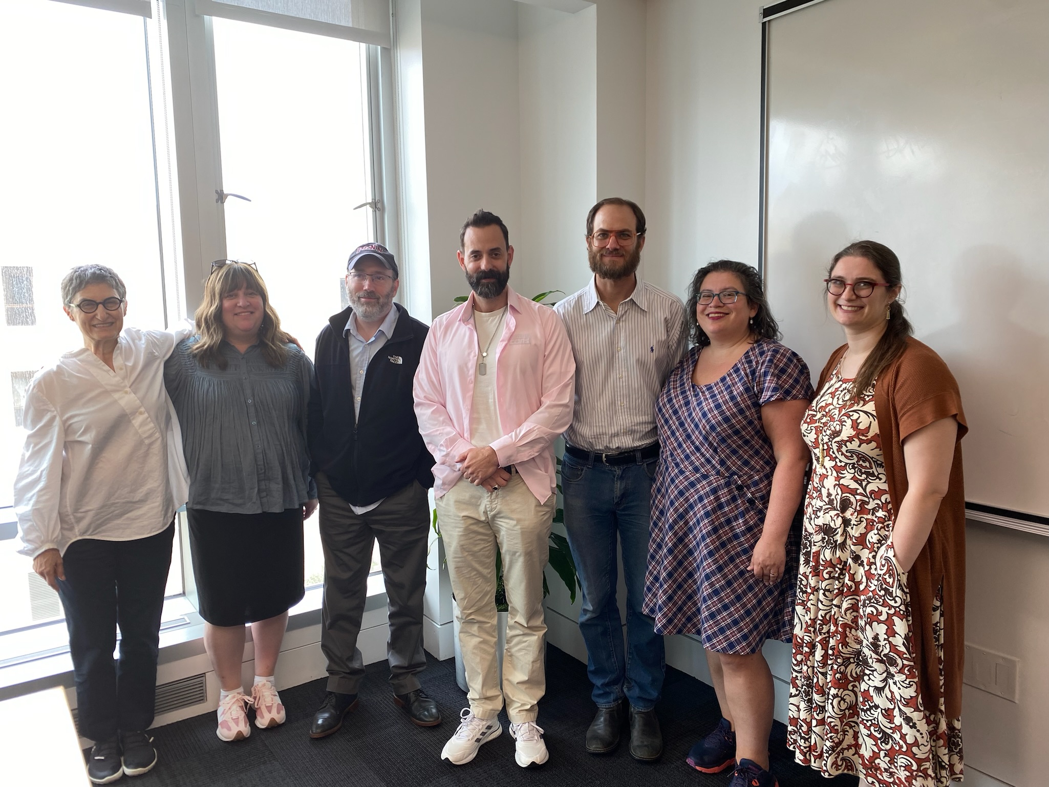 inaugural cohort of CASJE research fellows posing for group photo